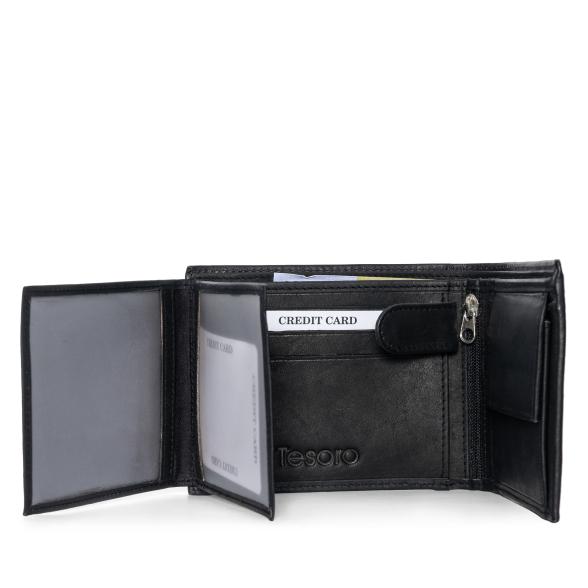 TESORO Lederbörse Adler schwarz - 113130400000 - 2 - 588px