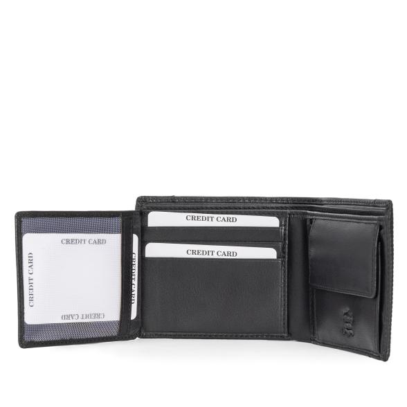 TESORO Lederbörse schwarz - 113132600000 - 2 - 588px