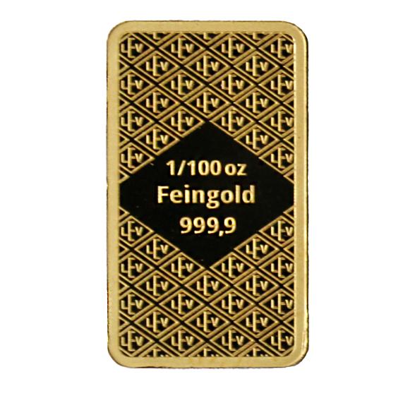 Goldbarren "König Ludwig II." 1/100 oz. Feingold - 113140300000 - 2 - 588px