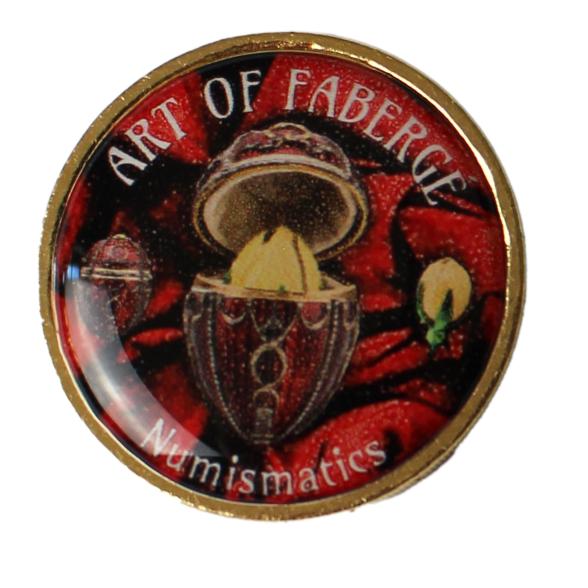 Aufsteller & Münze 'Art of Fabergé Numismatics' - 113148900000 - 2 - 588px