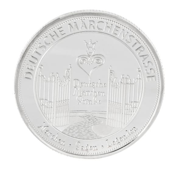 Gedenkprägung "Brüder Grimm - Jubiläum" versilbert - 113149800000 - 2 - 588px
