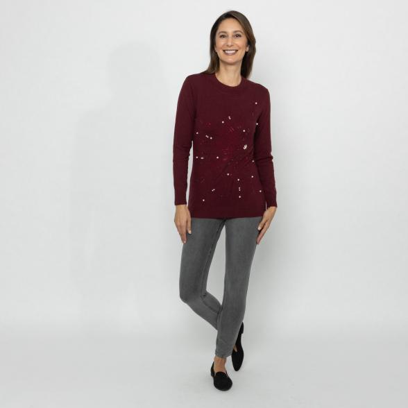 TRENDS by J. Leibfried Pullover bordeaux 46-50 - 113162400003 - 2 - 588px