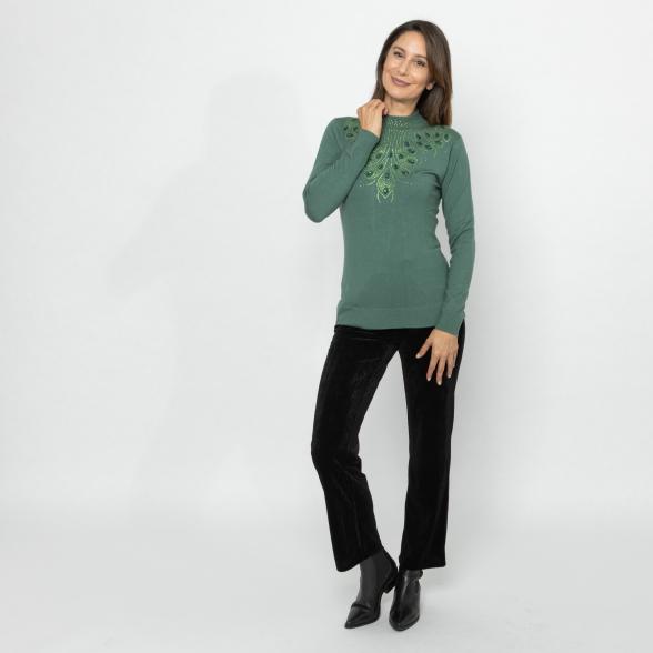 TRENDS by J. Leibfried Pullover grün 40-44 - 113162700002 - 2 - 588px
