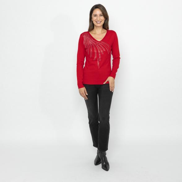 TRENDS by J. Leibfried Pullover rot 46-50 - 113163000003 - 2 - 588px