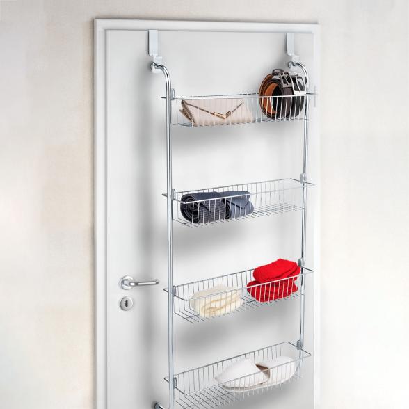 Wenko Türregal XL + 4 Körbe Chrom - 113165300000 - 2 - 588px
