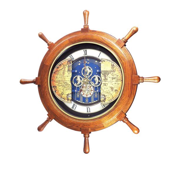 Magic Motion Wanduhr "Steuerrad" versch. Melodien - 113166800000 - 2 - 588px