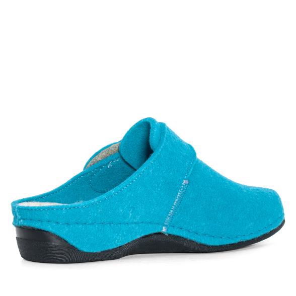 Dr. Feet Damenhausschuhe türkis 36 - 113192000001 - 2 - 588px
