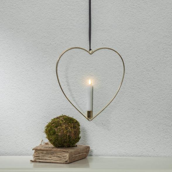 Hängeherz mit LED-Kerze - 113193900000 - 2 - 588px