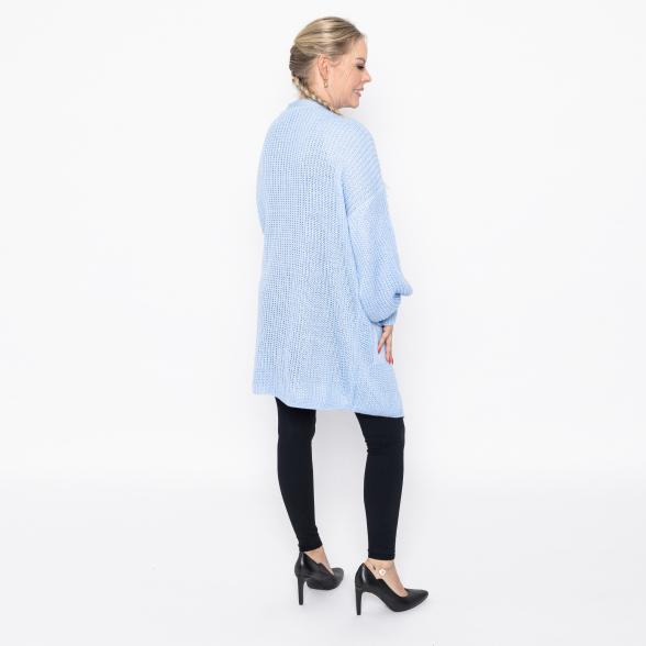 Damen-Strickjacke hellblau - 113225700000 - 2 - 588px