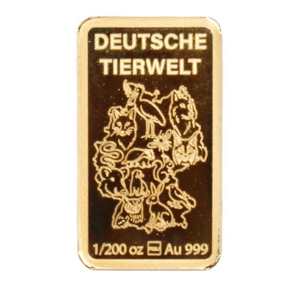 Goldbarren "Europäischer Wolf" 1/200 oz. Feingold - 113259400000 - 2 - 588px