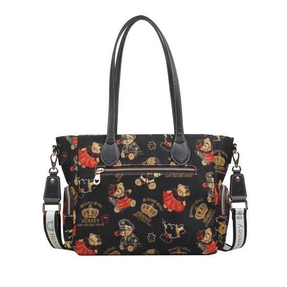 Henney Bear Schultertasche schwarz/multicolor - 113274500000 - 2 - 588px