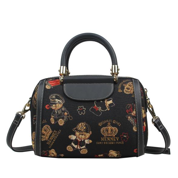 Henney Bear Henkeltasche schwarz/multicolor - 113275100000 - 2 - 588px