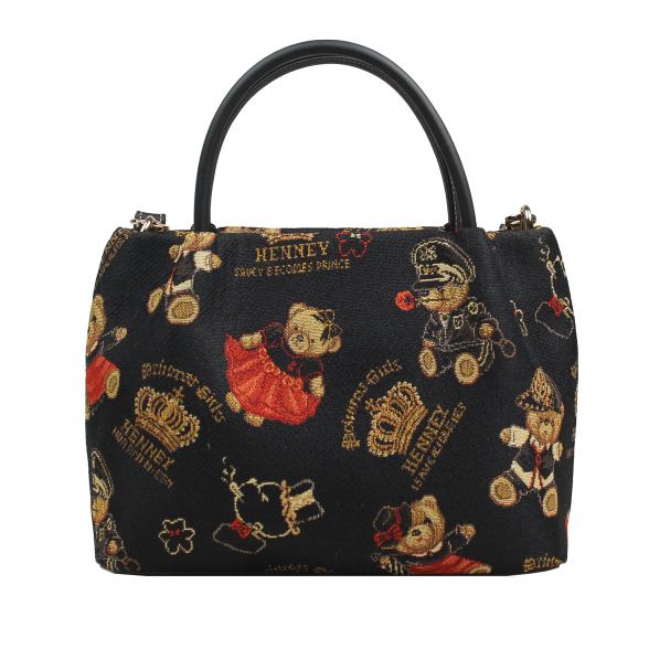 Henney Bear Henkeltasche schwarz/multicolor - 113275600000 - 2 - 588px
