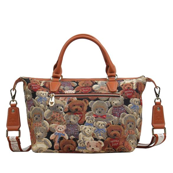 Henney Bear Henkeltasche cognac/multicolor - 113275700000 - 2 - 588px