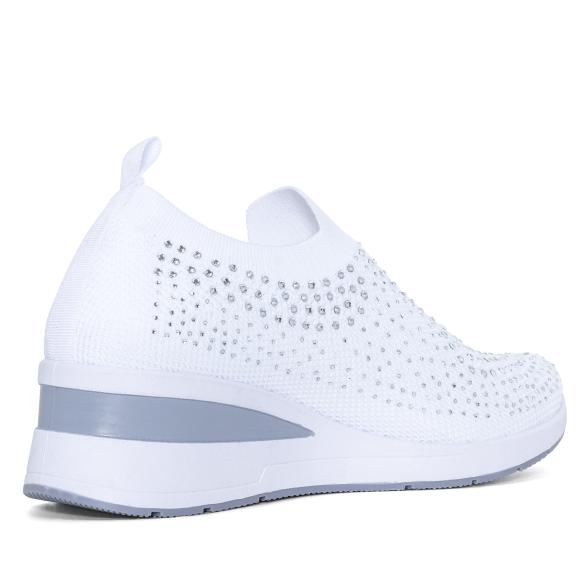 TOPWAY FLEX FOAM Damenslipper weiß mit Strass 36 - 113276200001 - 2 - 588px