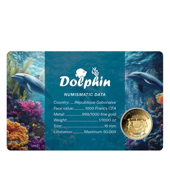Coincard "Dolphin" 1/1000 oz. Feingold - 113277600000 - 2 - 588px