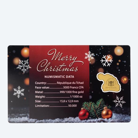 Coincard Merry Christmas 'Santa-Mütze" - 113278100000 - 2 - 588px