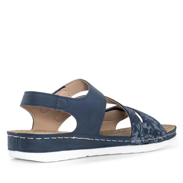 TOPWAY COMFORT Damensandalen blau 36 - 113324500001 - 2 - 588px