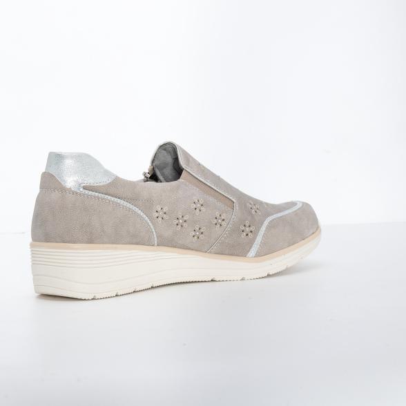 TOPWAY COMFORT Damenslipper taupe 36 - 113326300001 - 2 - 588px