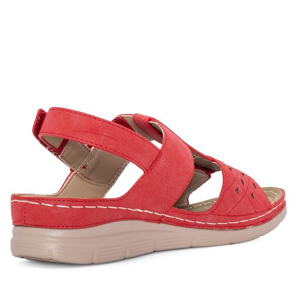 TOPWAY COMFORT Damensandalen rot 36 - 113337300001 - 2 - 588px