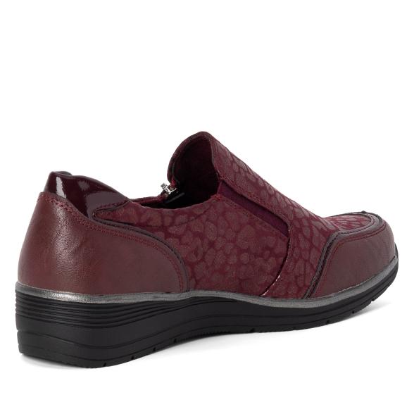 TOPWAY COMFORT Damenslipper burgundy 36 - 113344700001 - 2 - 588px