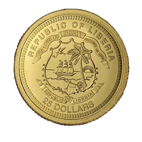 Goldmünze 200. Anniversary Paul Kruger" 1/100 oz. - 113430200000 - 2 - 588px