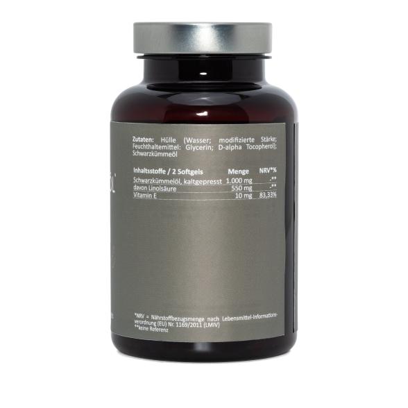 hyaluronce Schwarzkümmelöl 180 Softgelkapseln - 113431800000 - 2 - 588px