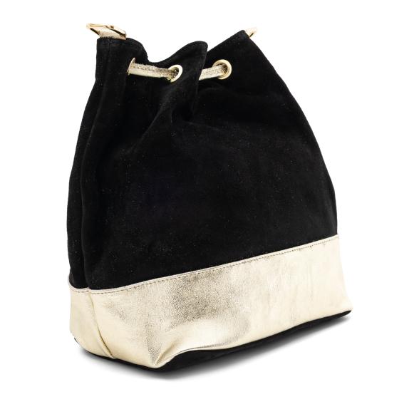 Luca Lorenzo Beuteltasche schwarz/gold - 113518800000 - 2 - 588px