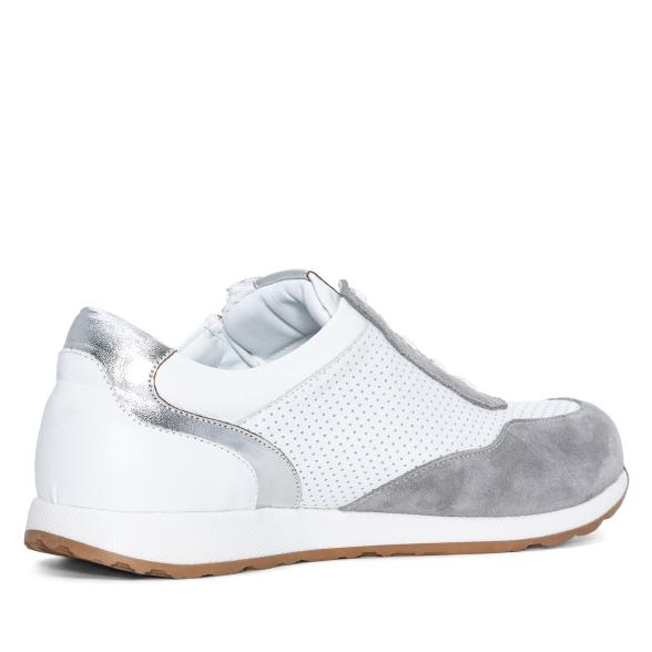 Andrea Conti Damen Ledersneaker weiß/silber 36 - 113566000001 - 2 - 588px
