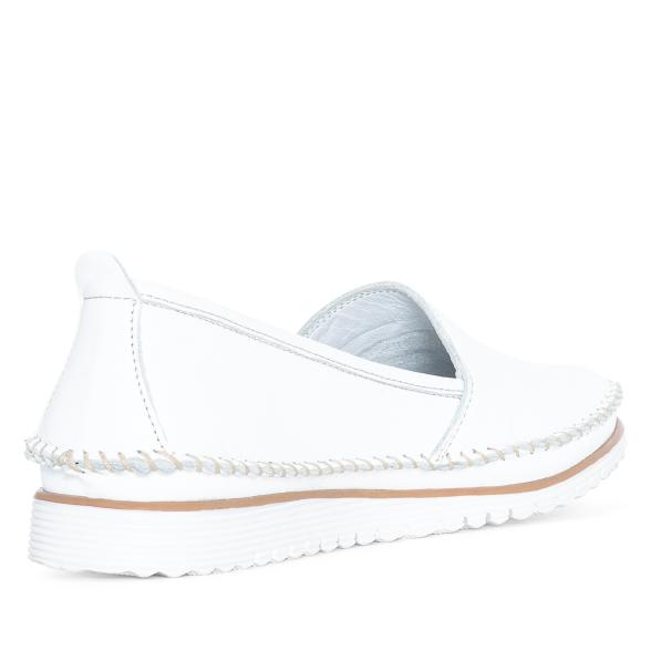 Andrea Conti Damen Lederslipper weiß 36 - 113581600001 - 2 - 588px