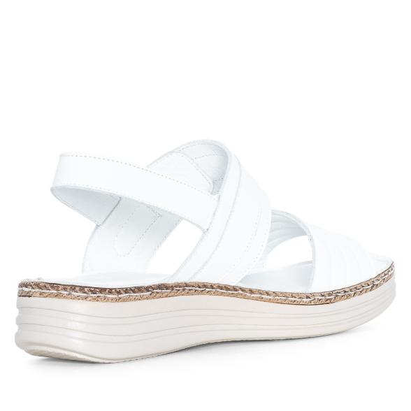 Andrea Conti Damen Ledersandalen weiß 36 - 113581700001 - 2 - 588px