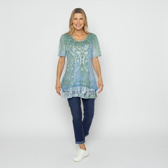 TRENDS by J. Leibfried Shirt oliv/hellblau 36/38 - 113599100001 - 2 - 588px