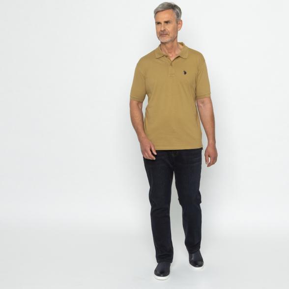 U.S. POLO ASSN. Poloshirt sand 54 (XXL) - 113600300004 - 2 - 588px