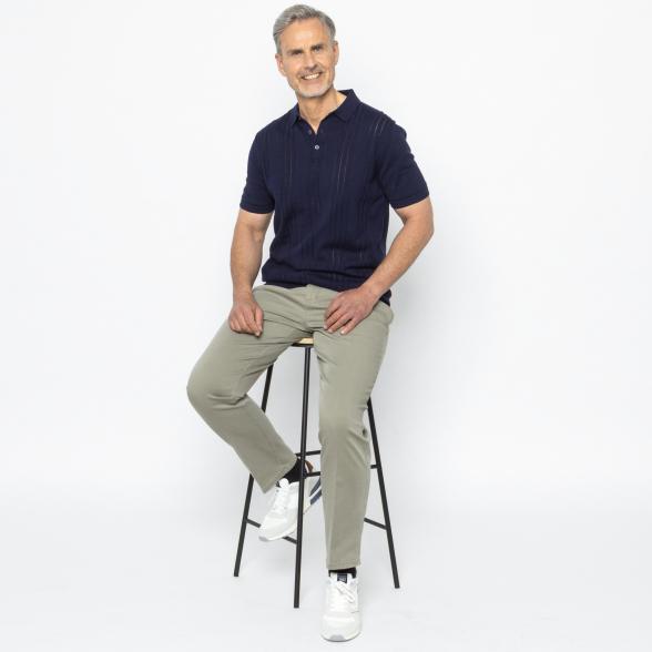 Herren-Polo-Strickpullover marine XXL - 113604900004 - 2 - 588px