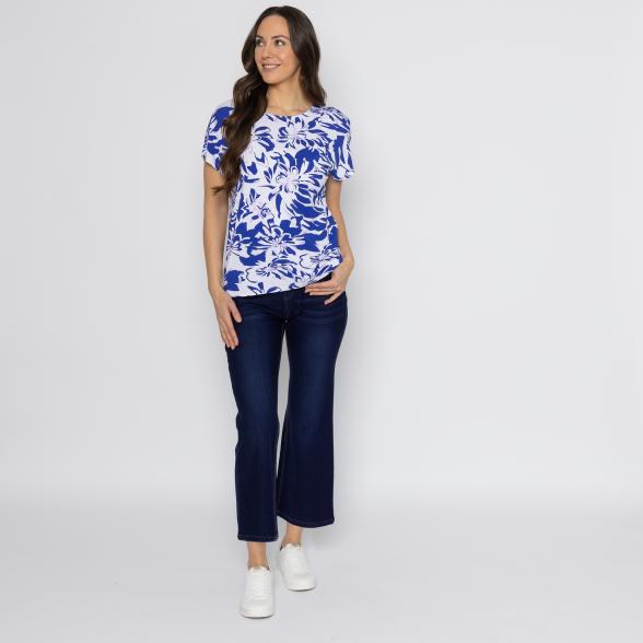 Zauberhose 'Miracle Shape' Cropped dunkelblau 32/34 - 113605500001 - 2 - 588px