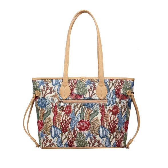 Henney Bear Shopper beige/gemustert - 113624300000 - 2 - 588px