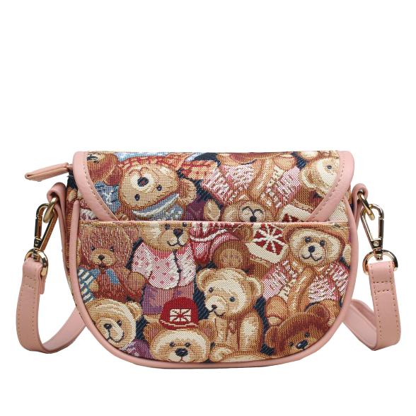 Henney Bear Umhängetasche rosa/gemustert - 113624600000 - 2 - 588px