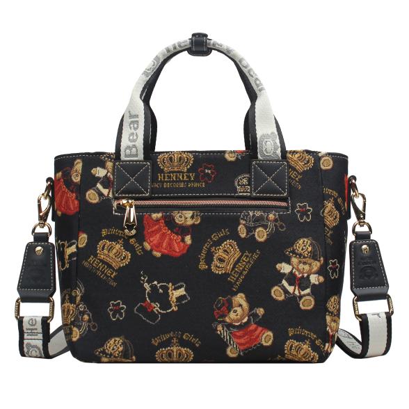 Henney Bear Henkeltasche schwarz/multicolor - 113625300000 - 2 - 588px
