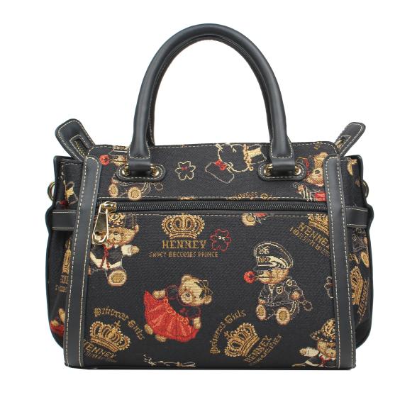 Henney Bear Henkeltasche schwarz/multicolor - 113625400000 - 2 - 588px