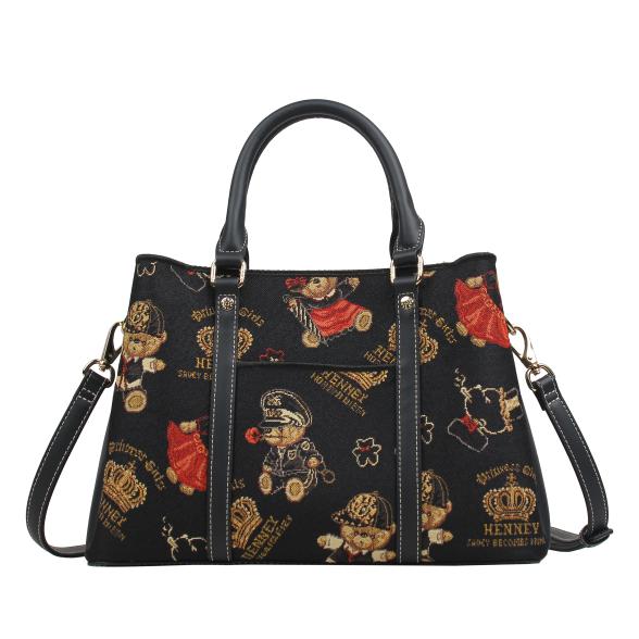 Henney Bear Henkeltasche schwarz/multicolor - 113626900000 - 2 - 588px