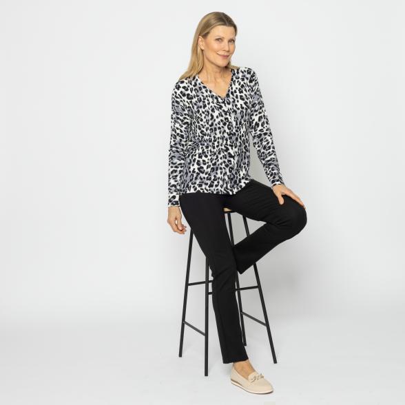 MILANO Design Damen-Strickjacke multicolor 48/50 - 113633900004 - 2 - 588px