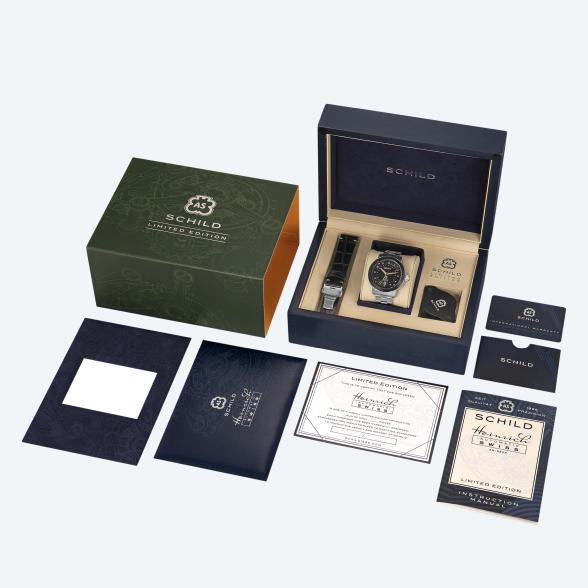 SCHILD Herrenuhr "Heinrich Automatic'" schwarz - 113648400000 - 2 - 588px