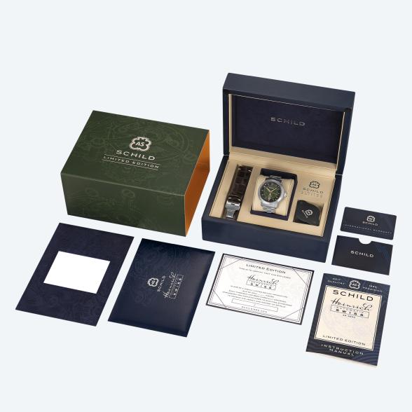 SCHILD Herrenuhr "Heinrich Automatic'" grün - 113648800000 - 2 - 588px