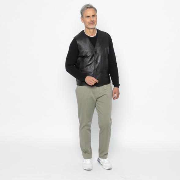 OTTO KERN Herren-Lederweste dunkelbraun 52 - 113670000002 - 2 - 588px