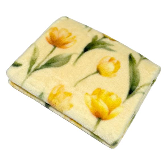 Felldecke mit Blumendesign 150x200cm - 113675600000 - 2 - 588px