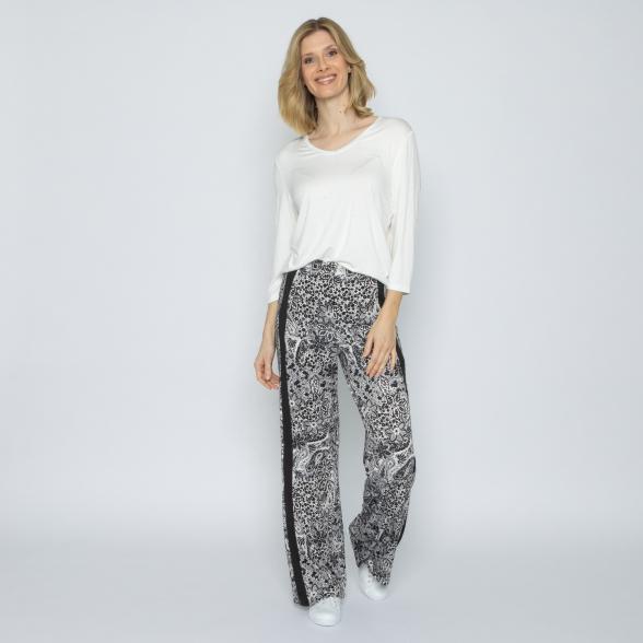 Perfectly JU Hose 'Jana' Culotte schwarz/weiß 36/38 - 113678600001 - 2 - 588px