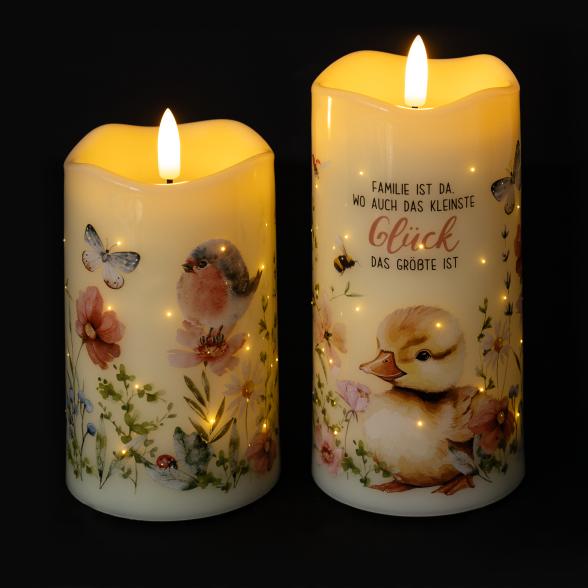 2 LED-Kerzen Funkelzauber Küken - 113681400000 - 2 - 588px