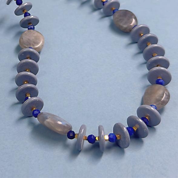 Collier Labradorit, Keramik Magnetverschluß - 113702500000 - 2 - 588px