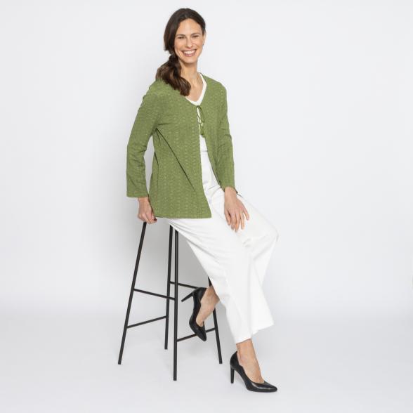 Signature Collection by Heike S. Shirtjacke grün 48/50 - 113782800004 - 2 - 588px