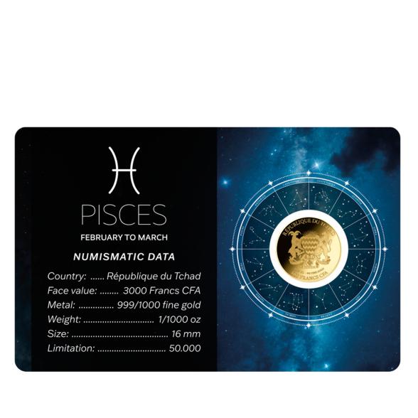 Coincard Sternzeichen "Fische" - 113786200000 - 2 - 588px